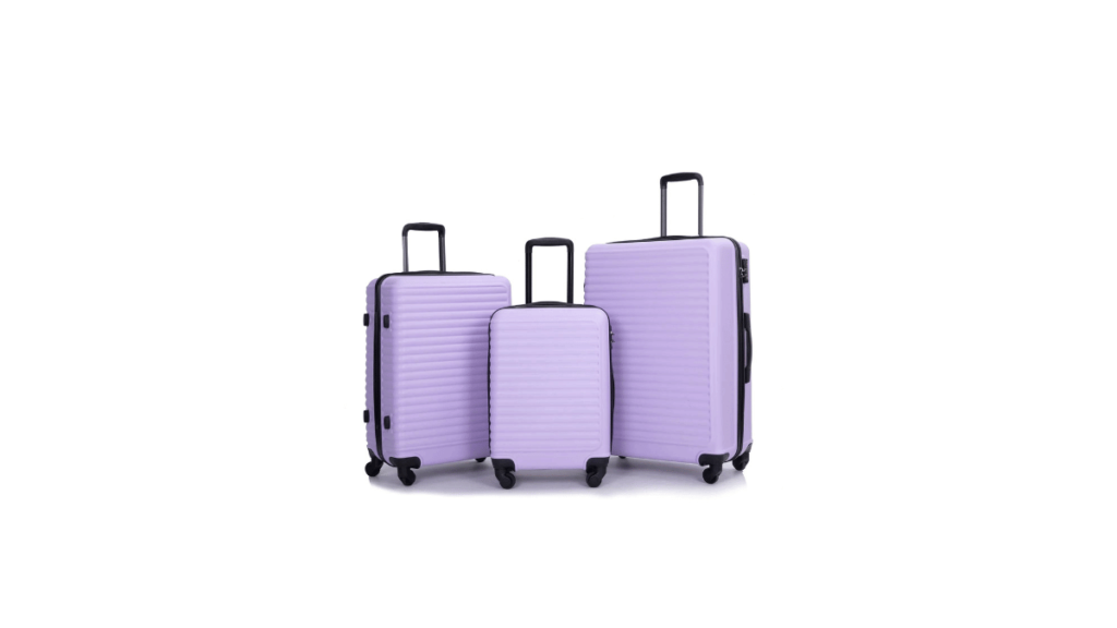 Travelhouse 3 Piece Hardside Luggage Set at Walmart