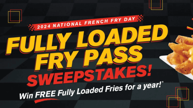 Checkers & Rally’s Offers Chance to Win Year-Long Fry Pass