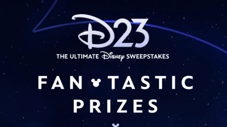 D23 Launches Ultimate Disney Sweepstakes with Magical Prizes