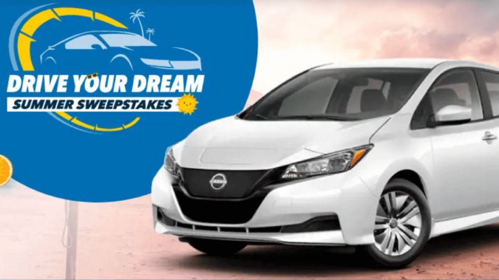 Win a 2024 Nissan Leaf in the Shop LC Drive Your Dream Sweepstakes