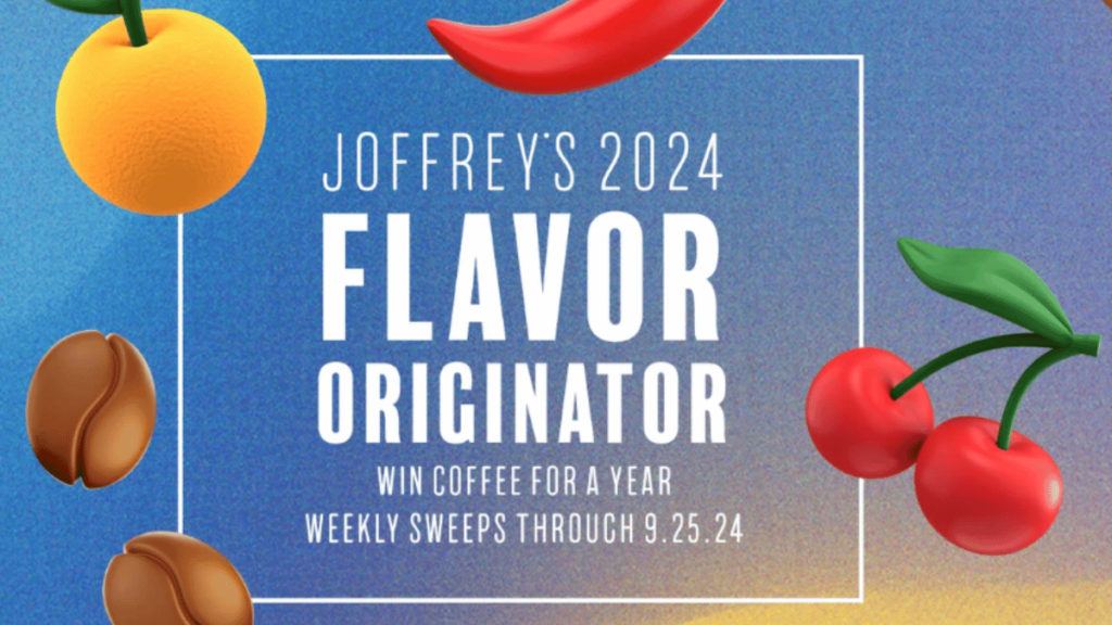 Joffrey’s Flavor Originator Sweepstakes