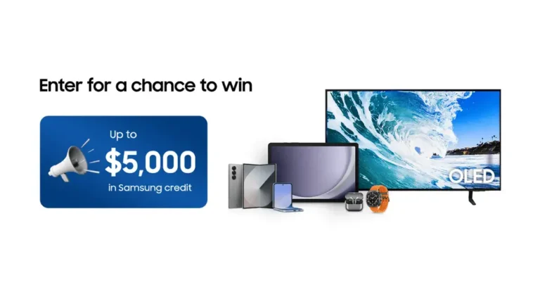 Samsung Fall eCertificate Sweepstakes