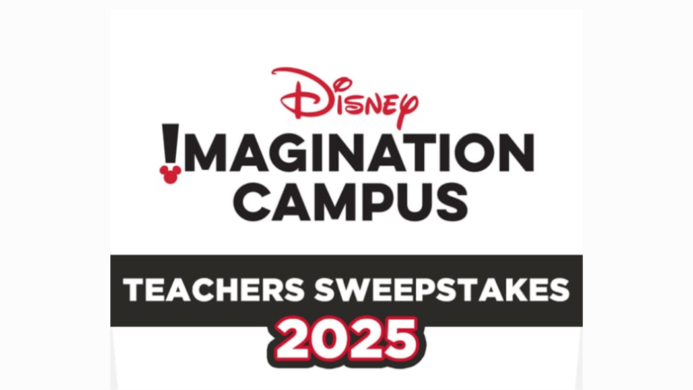 Disney Imagination Campus 2025 Teachers Sweepstakes