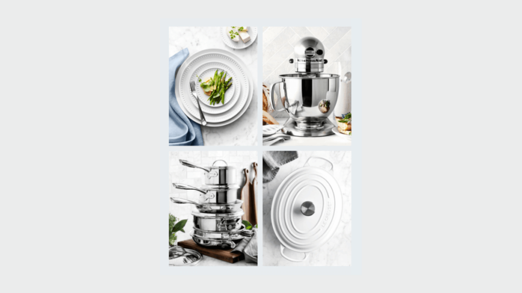 Williams Sonoma 2024 Dream Registry Sweepstakes