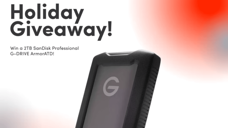 SanDisk Professional Holiday Giveaway