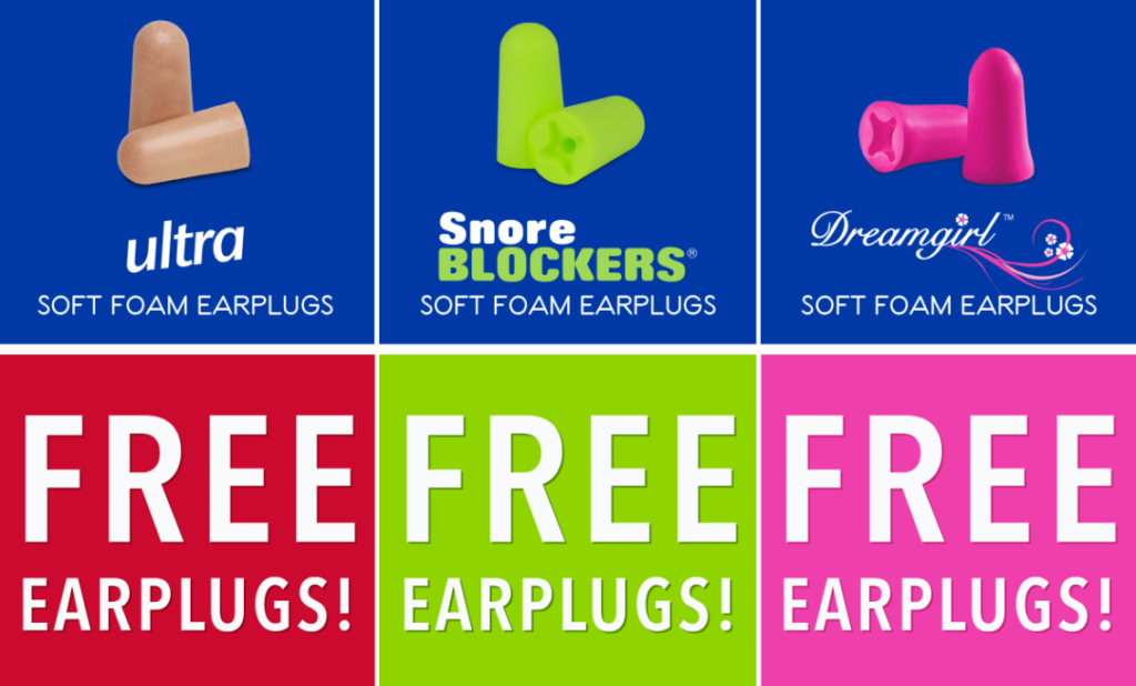 Free Mack’s Ear Plugs Daily