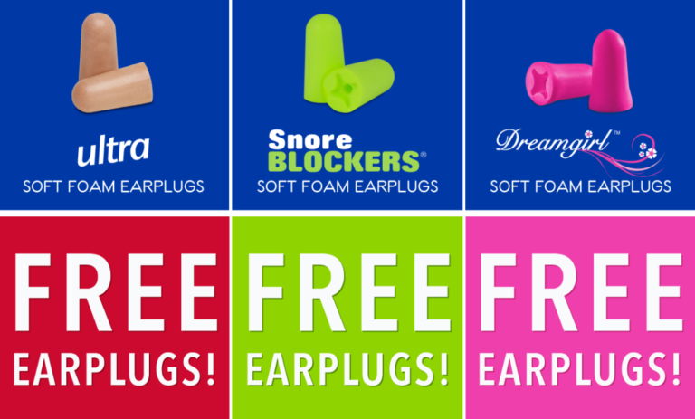 Free Mack’s Ear Plugs Daily