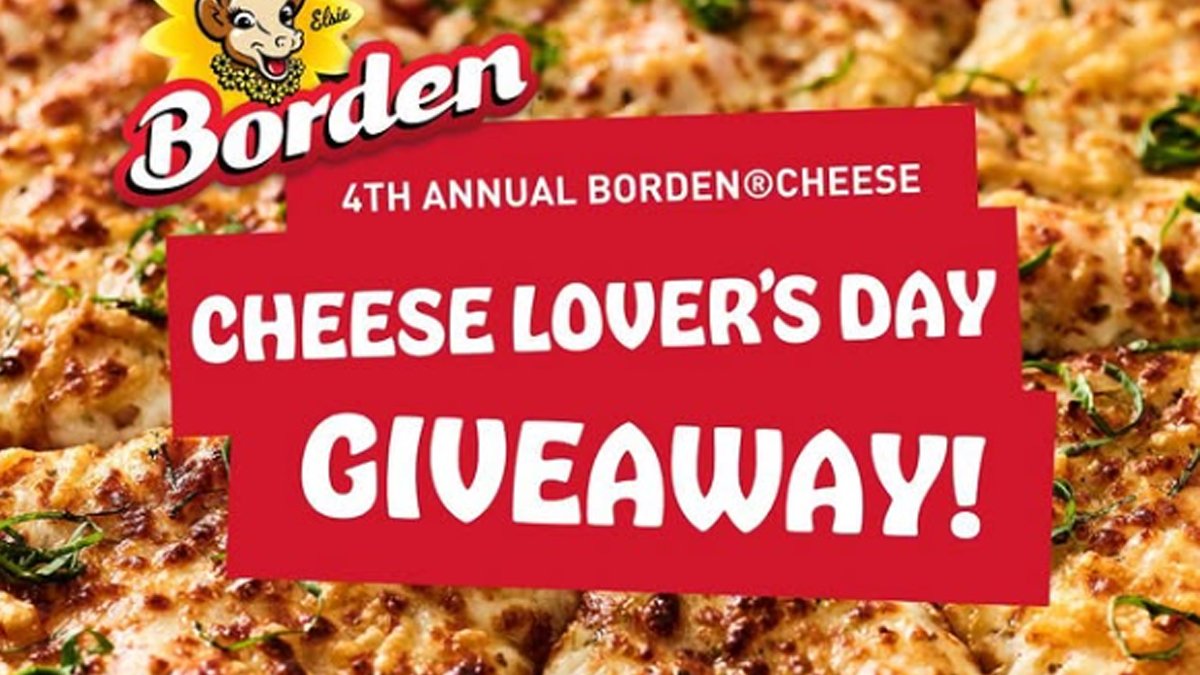 Win $100 Grocery Gift Card in the Cheese Lover’s Day Giveaway