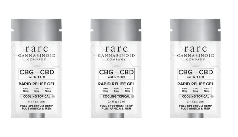 Free CBG, CBD & THC Rapid Relief Gel Sample