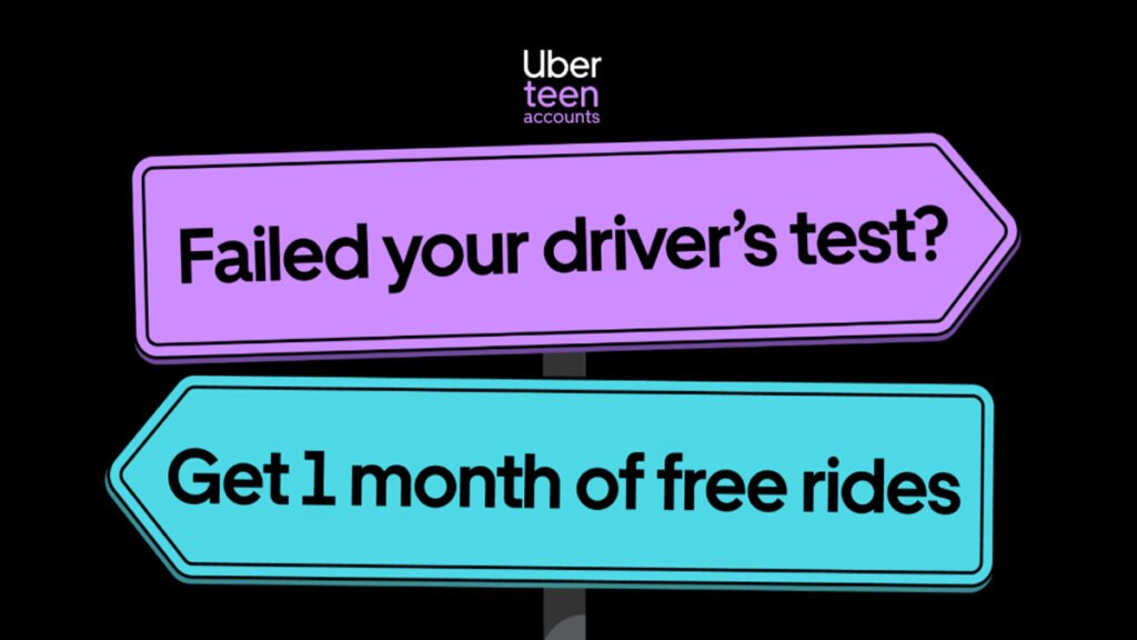 Teens Get a Free Month of Uber Rides After Failing Their Driver's Test