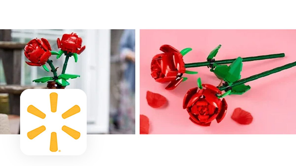 Get a Free LEGO Roses Set at Walmart After Cash Back