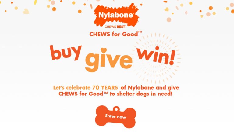 Win $30,000 or Weekly Gift Cards from Nylabone