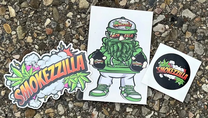 Get Free Smokezilla Stickers Delivered to Your Door!