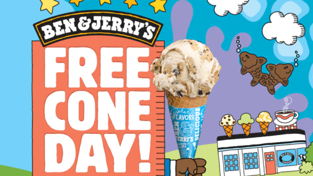 Ben & Jerry’s Free Cone Day Returns on April 8, 2025