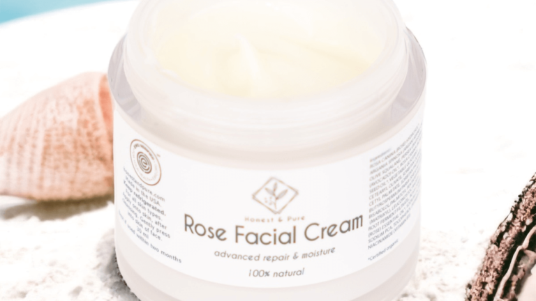 Free sample of Honest & Pure Rose Facial Cream