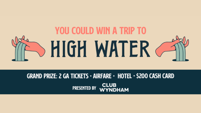 Win a Trip to the High Water Music Festival in South Carolina!